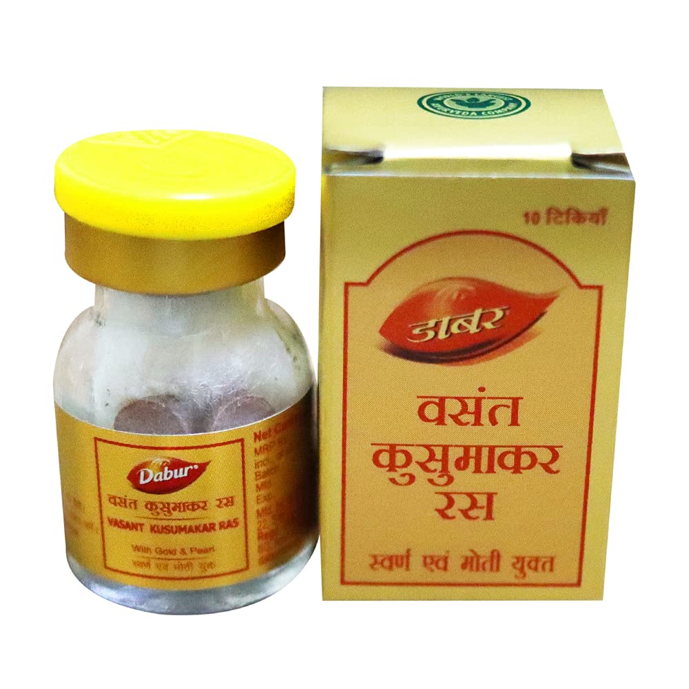 Dabur Vasant Kusumakar Ras Gold & Pearl