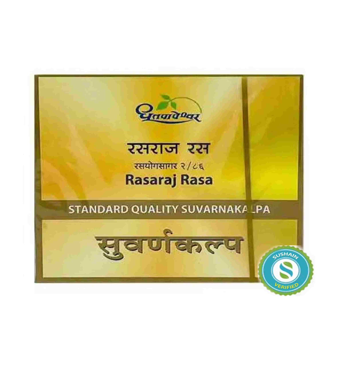 Dhootapapeshwar Rasaraj Rasa Suvarnakalpa Standard Quality