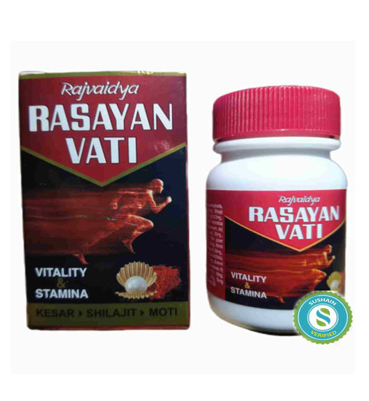 Vaidyaraj Rasayan Vati For Vitality & Stamina