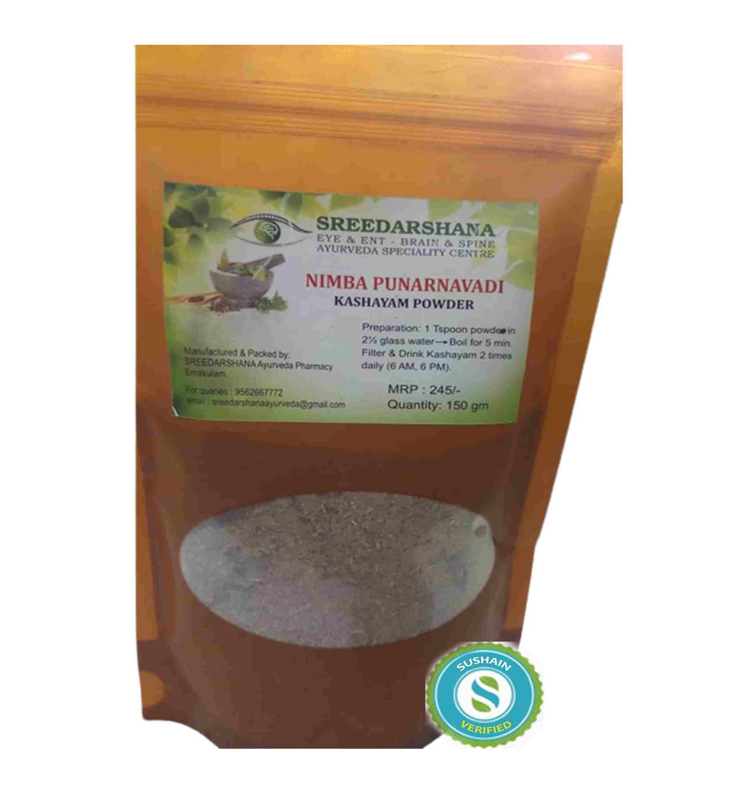 Sreedarshana Nimba Punarnavadi Kashayam Powder