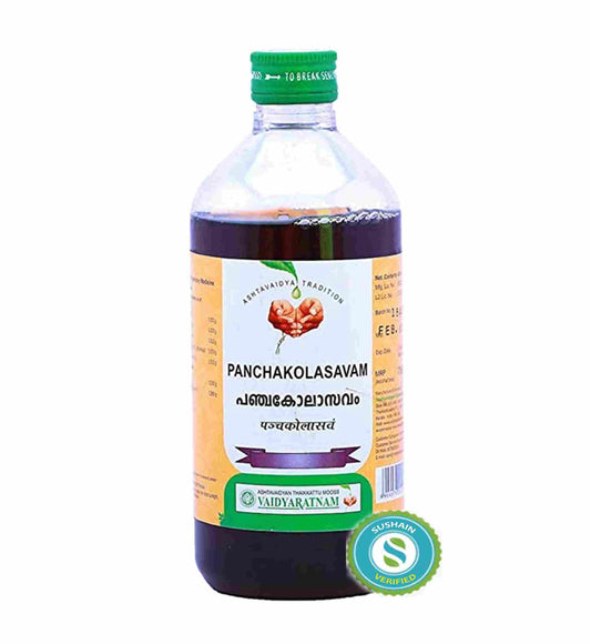 Vaidyaratnam Panchakolasavam Syrup