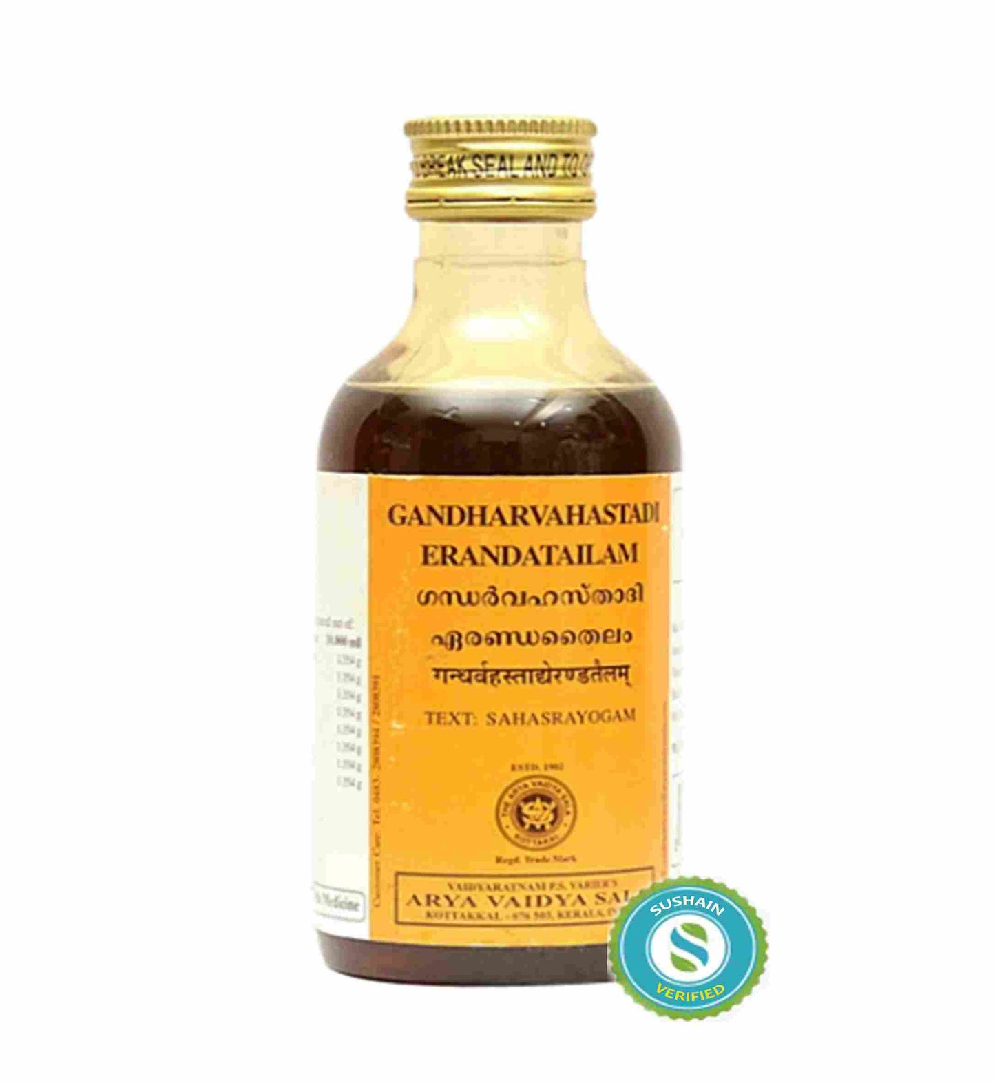 Kottakkal Gandharvahastadi Eranadatailam Syrup