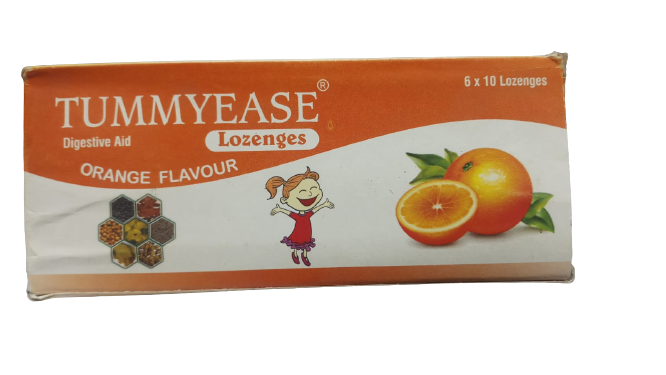 Cadila Tummyease Lozenges Otange Flavour Tablet