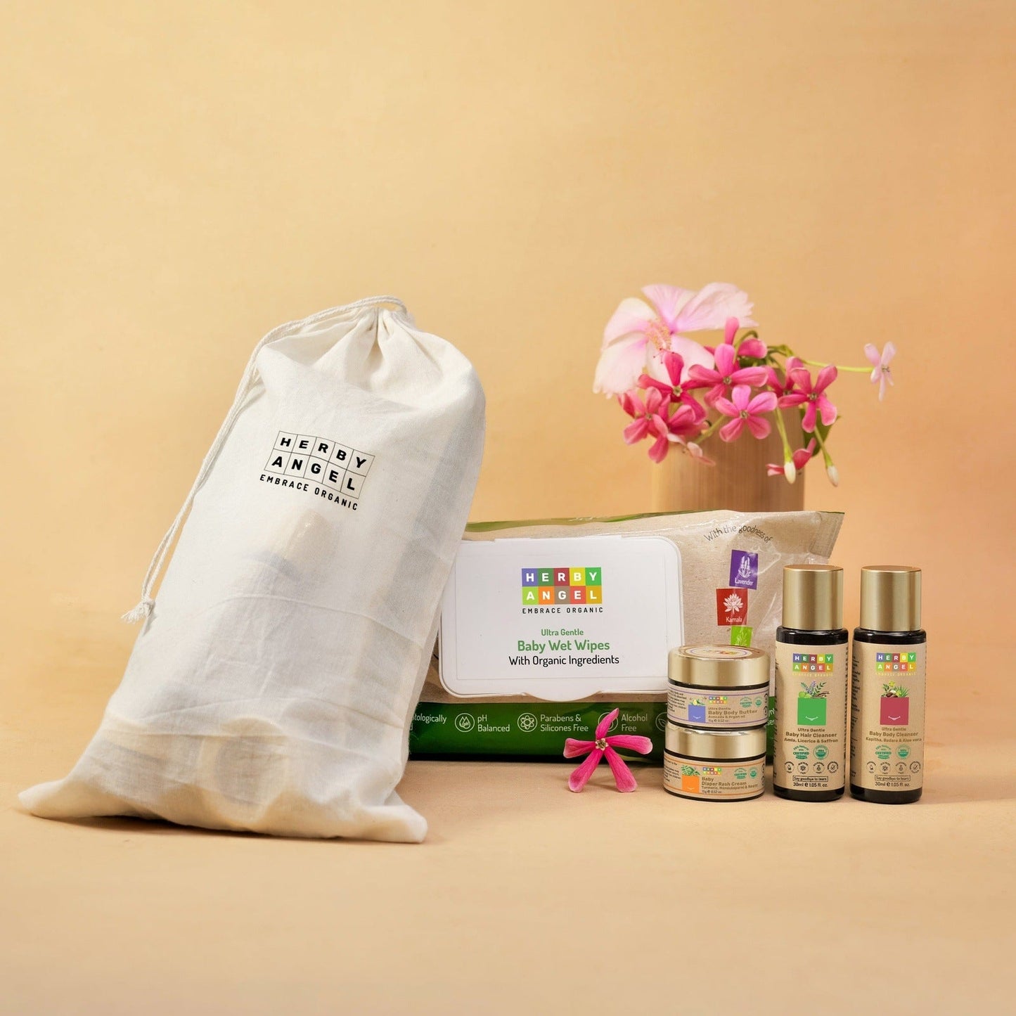 Herby Angel Blessed Beginnings Gift Box for Newborn Kids