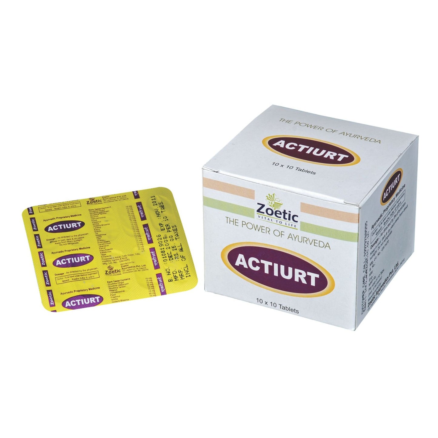 Zoetic Actiurt Tablets