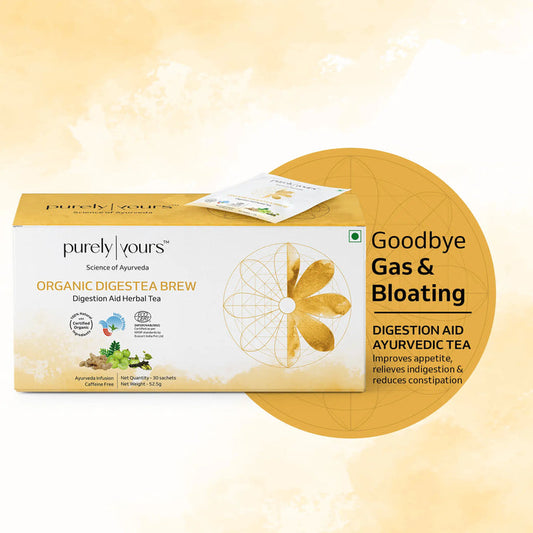 Purely Yours Organic Digestea Brew Digestion Aid Herbal Tea