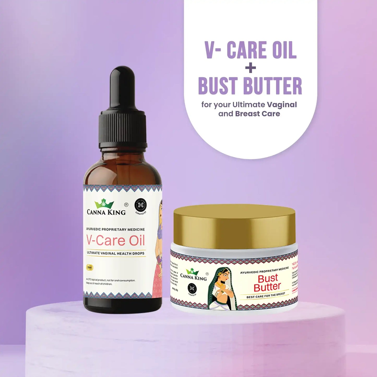 Cannaking V Care & Bust Butter Combo