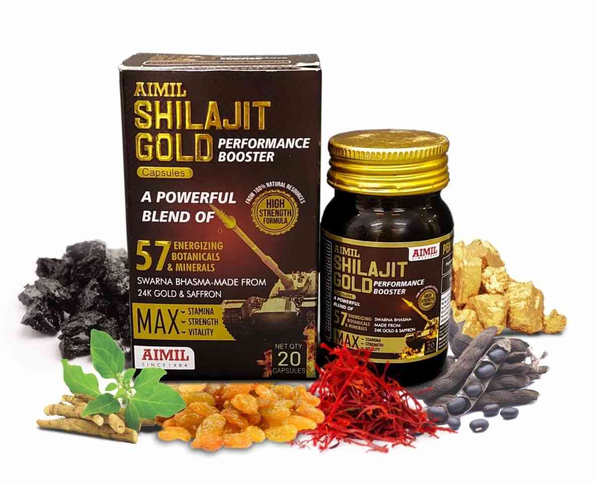 Aimil Shilajit Gold Capsules