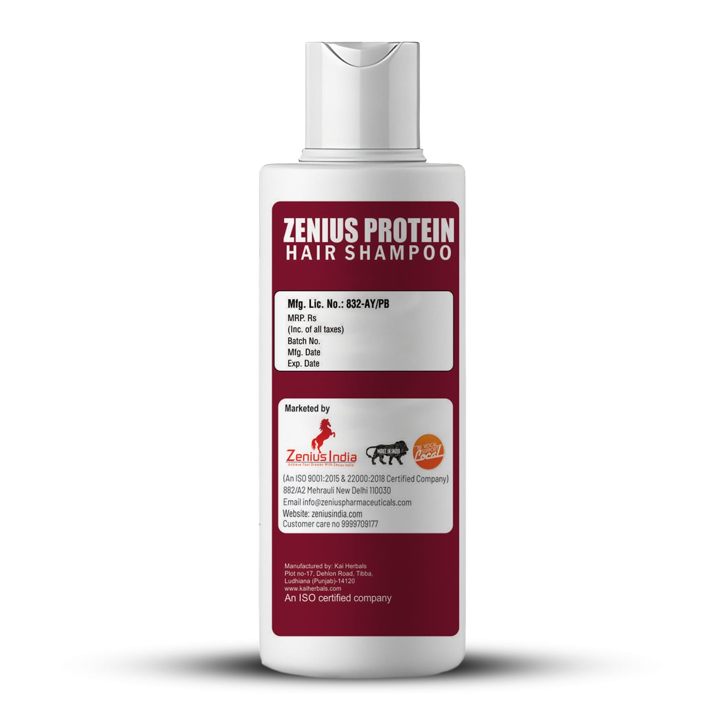 Zenius Protein Hair Shampoo