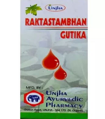 Unjha Raktastambhan Gutika