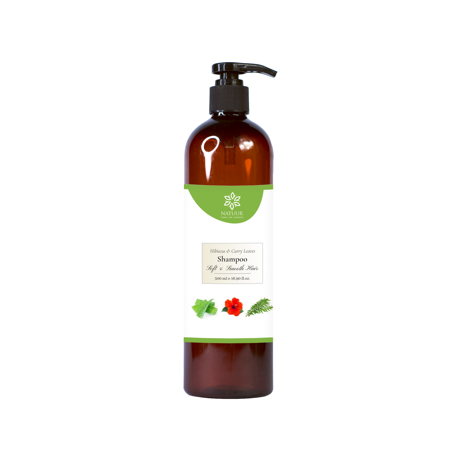 Natuur Hibiscus And Curry Leaves Shampoo Soft & Smooth Hair