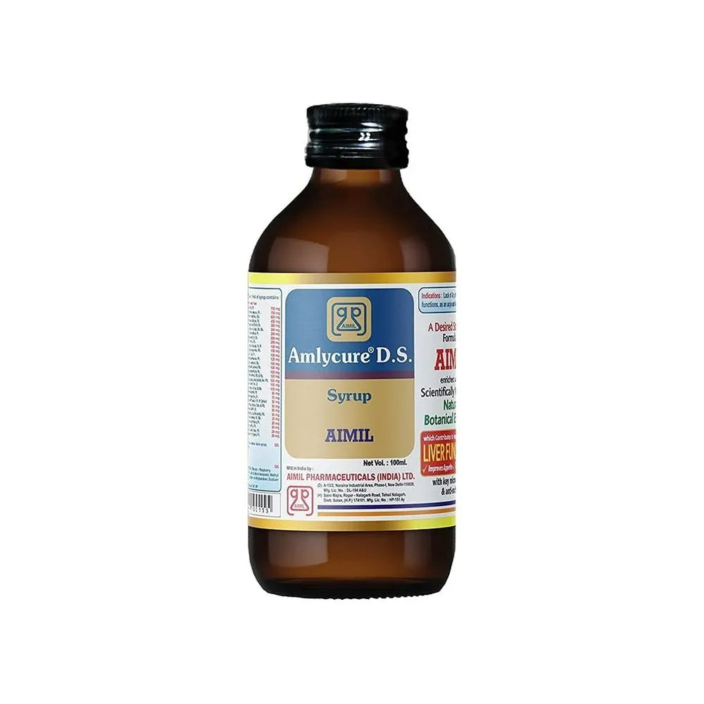 AIMIL Amlycure Ds Syrup Bottle