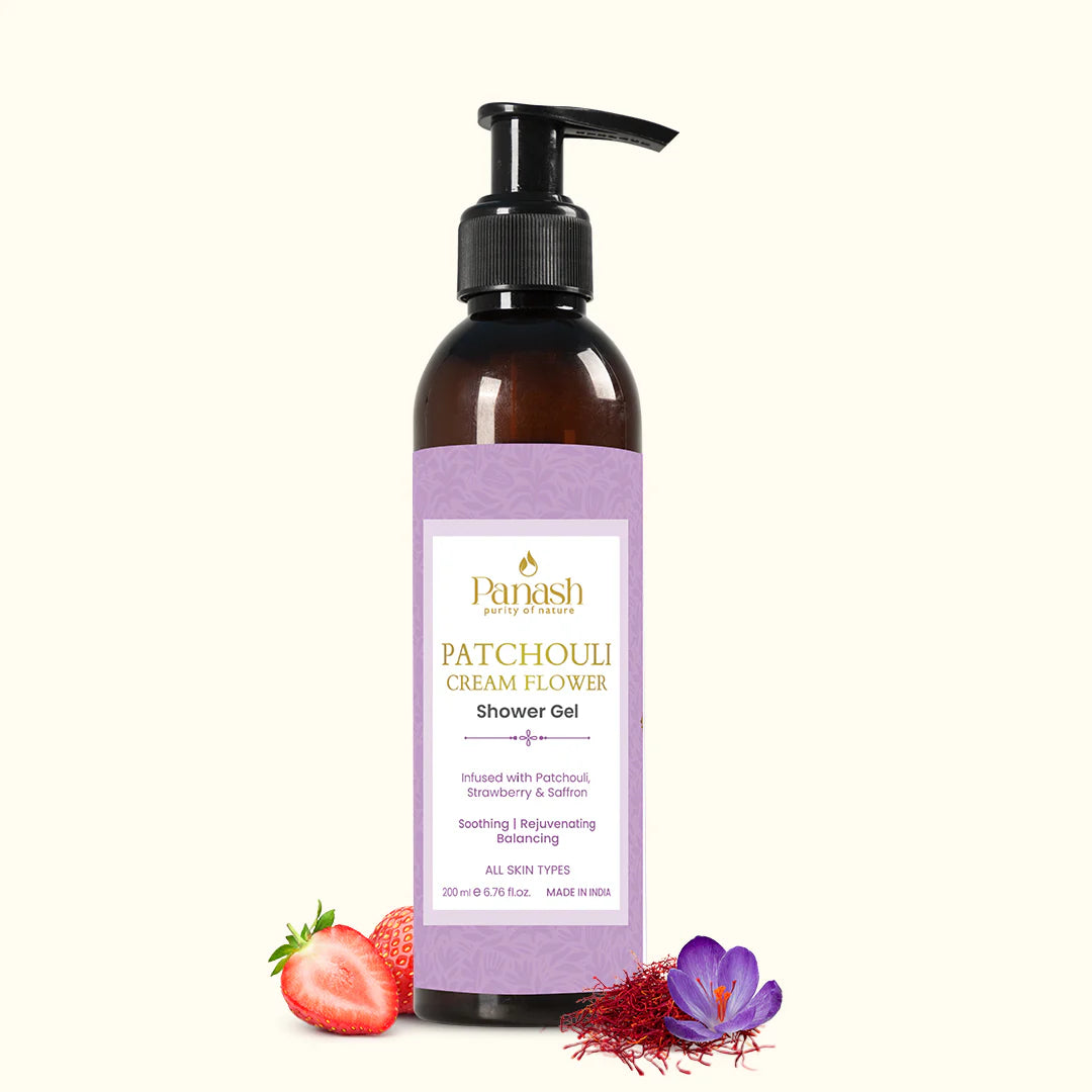 Panash Patchouli Cream Flower Shower Gel