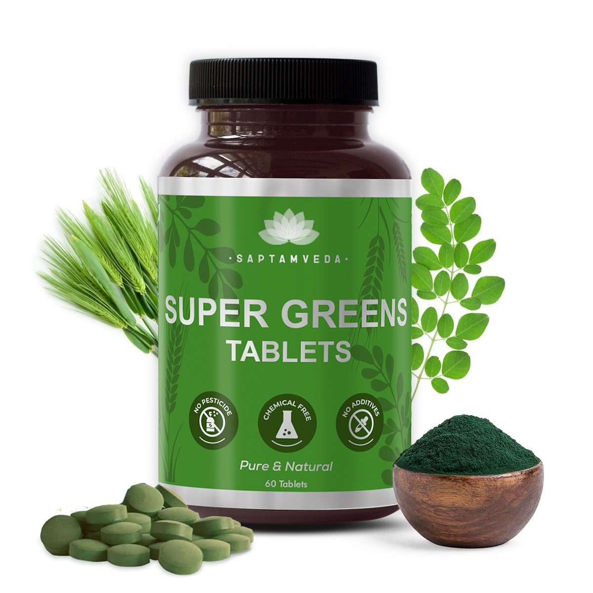 Saptamveda Super Green Tablets