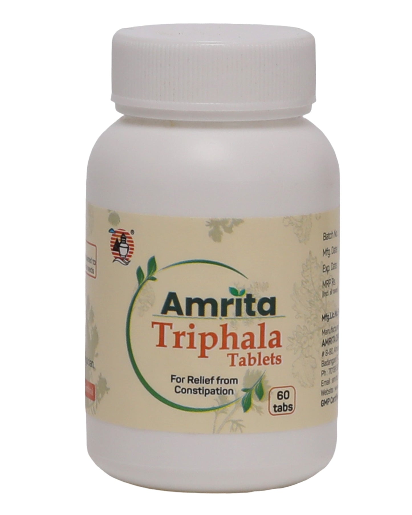 Amrita Triphala Tablets For Relief From Constipation