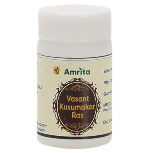 Amrita Vasant Kusumakar Ras Tablet