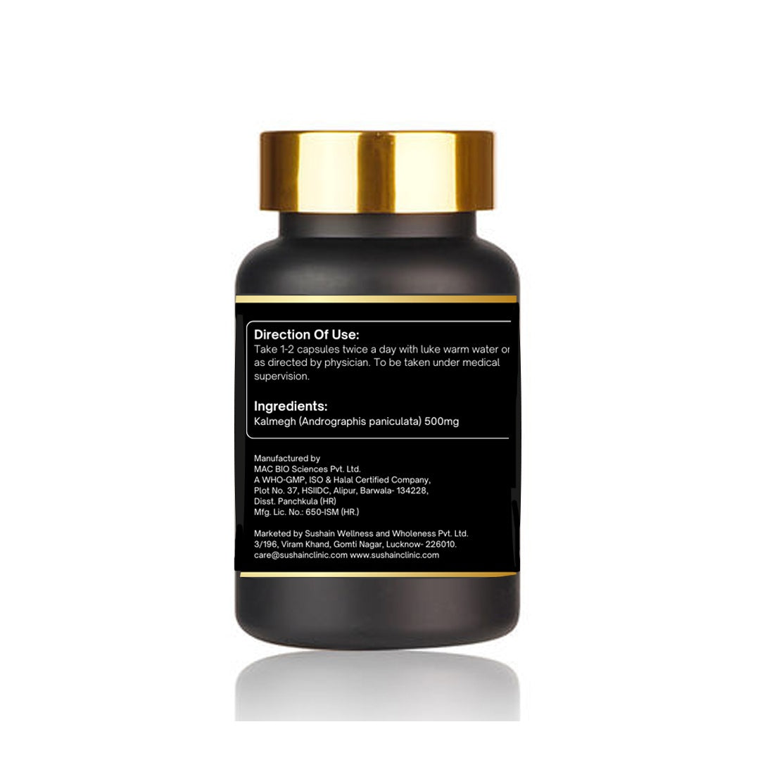 Kalmegh Extract Capsules For Liver Detox