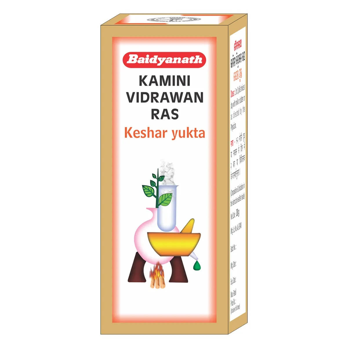 Baidyanath Kamini Vidrawan Ras Kesar Yukta