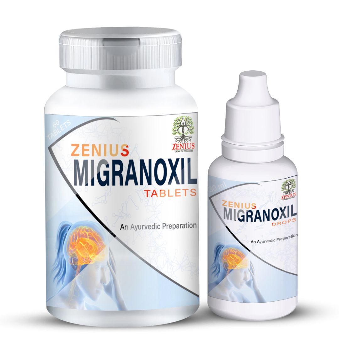 Zenius Migranoxil Tablets & Drops Kit