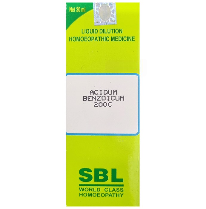 Sbl Acid Benzoicum 200 C