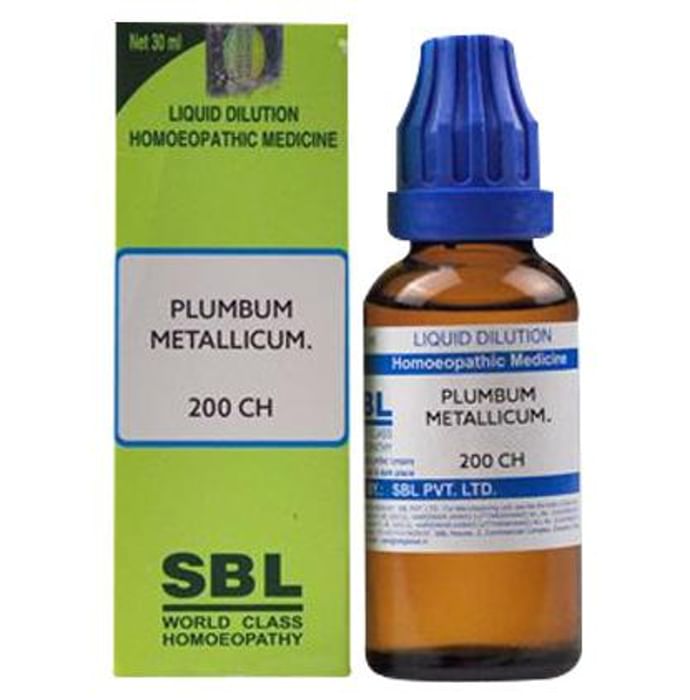 Sbl Plumbum Metallicum Dilution 200 Ch