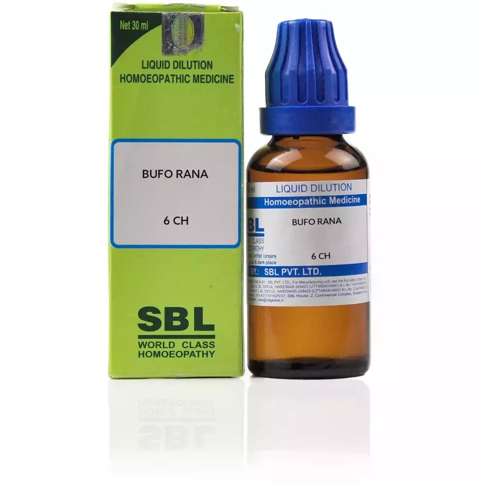 Sbl Bufo Rana Dilution 6 Ch
