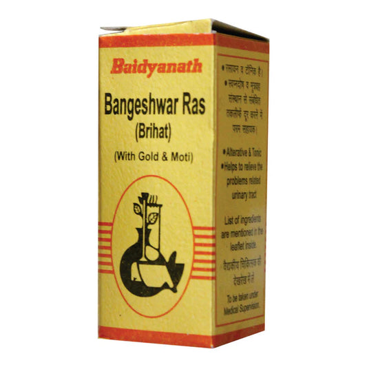 Baidyanath Nagpur Bangeshwar Ras Brihat With Gold & Moti