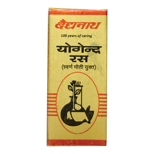 Baidyanath Nagpur Yogendra Ras With Gold & Pearl | For Nutrition, Heart & Urinary Health