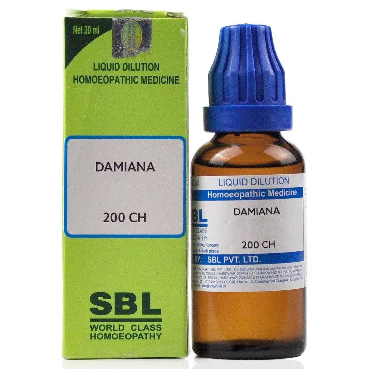 Sbl Damiana Dilution 200 Ch
