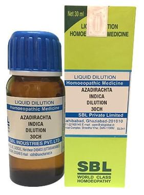 Sbl Azadirachta Indica 30 Ch