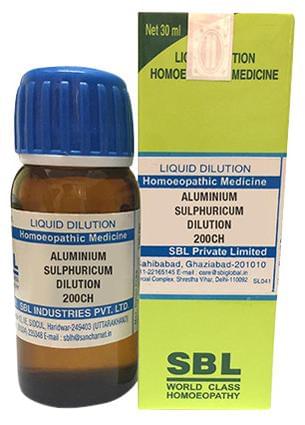 Sbl Aluminium Sulphuricum 200 Ch
