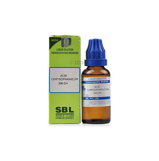 Sbl Acid Chrysophanicum Dilution 30 Ch