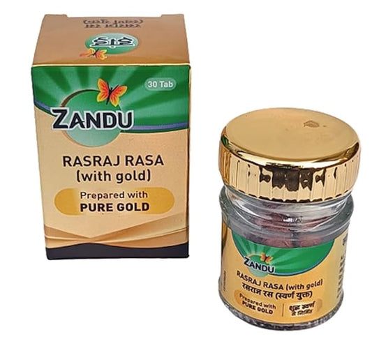 Zandu Rasraj Rasa With Gold Tablets