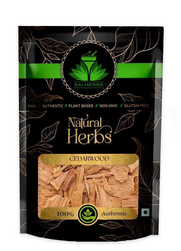 Sai Herbs Cedarwood - Prevents Hair Loss - Good For Skin - Pure & Natural
