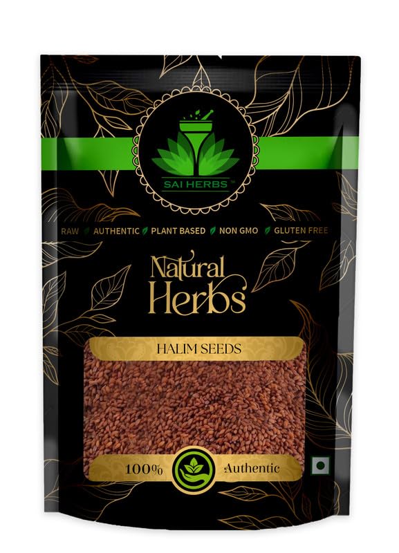 Sai Herbs Halim Seeds - Organic For Eating - Pure & Natural