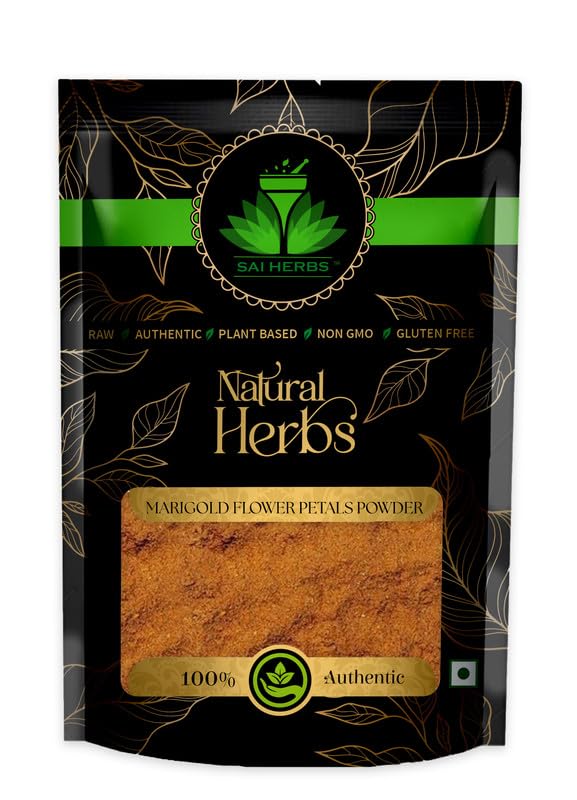 Sai Herbs Marigold Flower Petals Powder