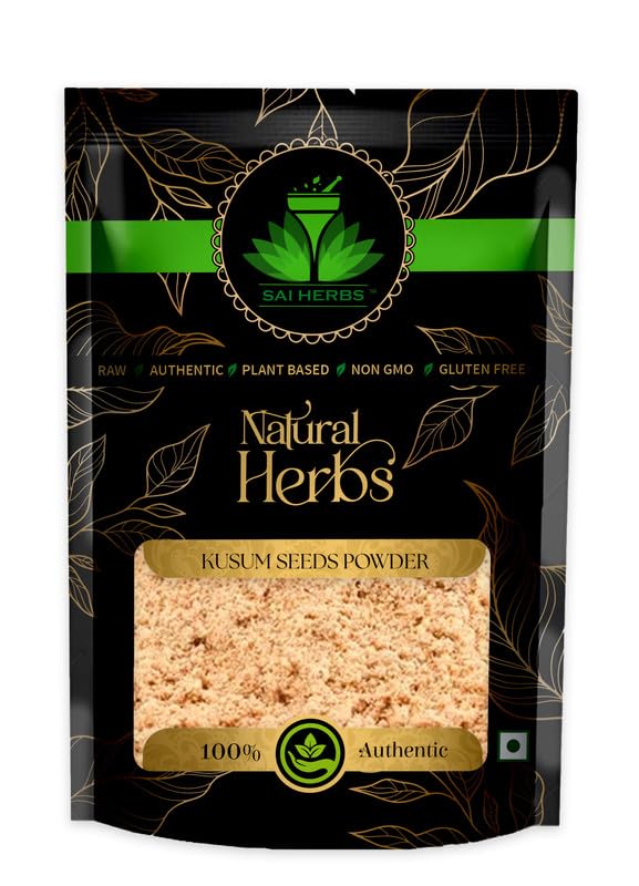 Sai Herbs Kusum Seeds Powder - Pure & Natural
