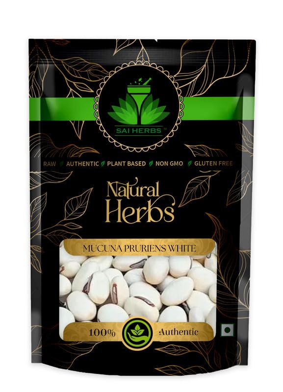 Sai Herbs Mucuna Pruriens White Pure & Natural