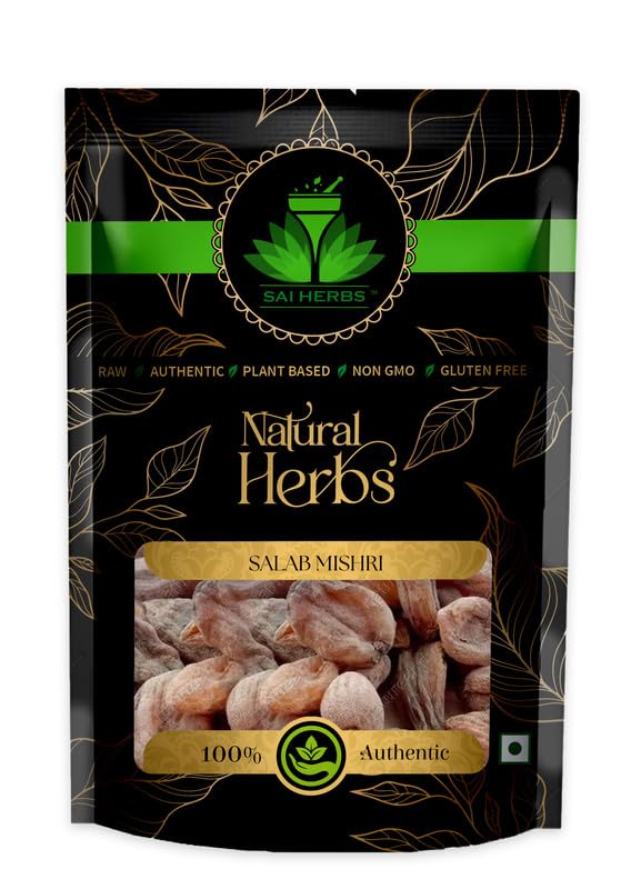 Sai Herbs Salab Misri Raw Herb - Pure & Herbs