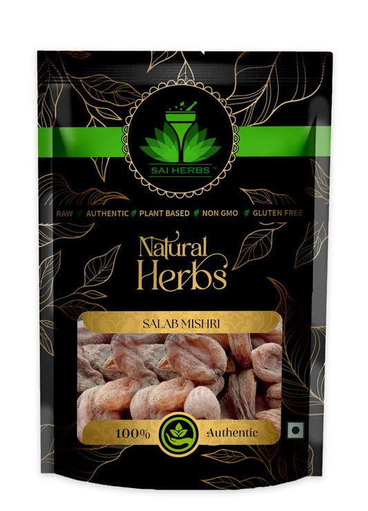 Sai Herbs Salab Misri Raw Herb - Pure & Herbs