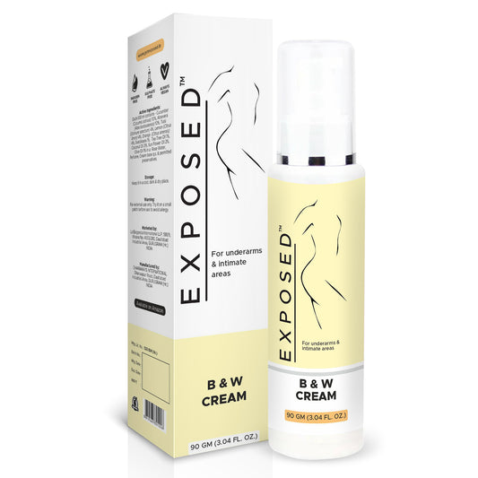 Exposed B & W Cream | Brightening & Whitening | For Underarms & Intimate Areas