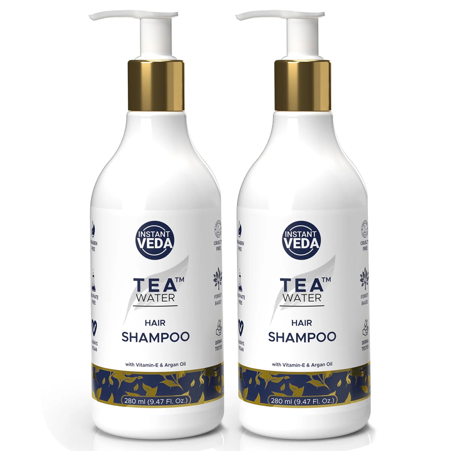 Instant Veda Tea Water Hair Shampoo – Anti Hair Fall, Nourishing & Strengthening Formula With Vitamin E
