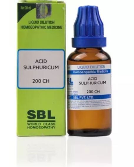 Sbl Acid Sulphuricum Dilution 200 Ch