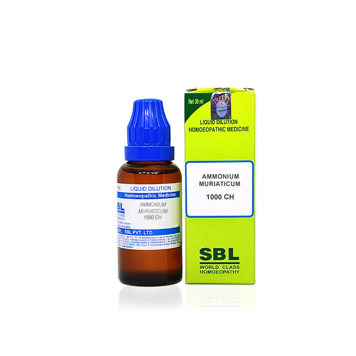 Sbl Ammonium Muriaticum Dilution 1000 Ch