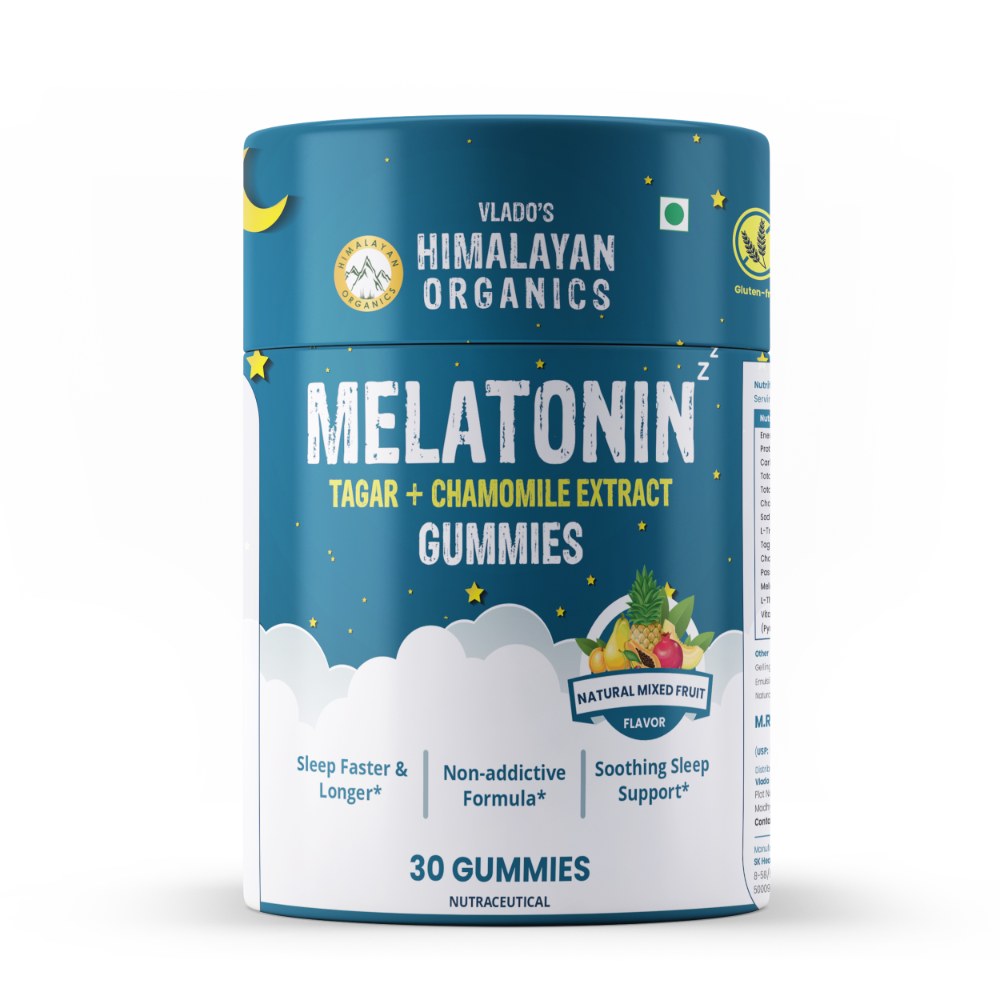 Himalayan Organics Melatonin Tagar+ Chamomile Extract Gummies