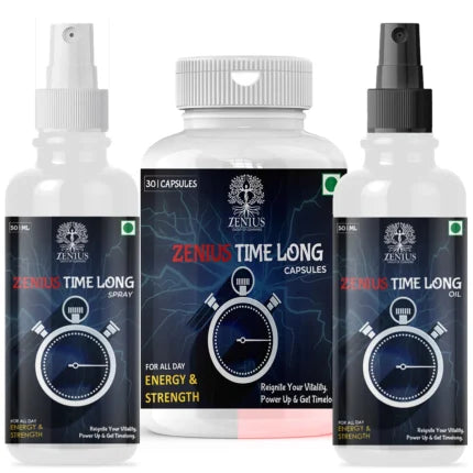Zenius Timelong Oil Capsule & Spray Kit