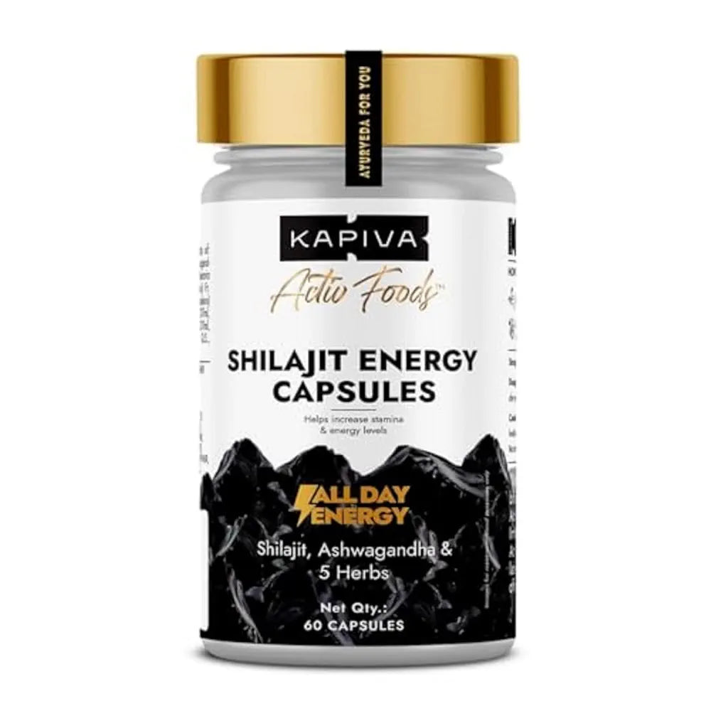 Kapiva Activ Foods Shilajit Energy Capsules