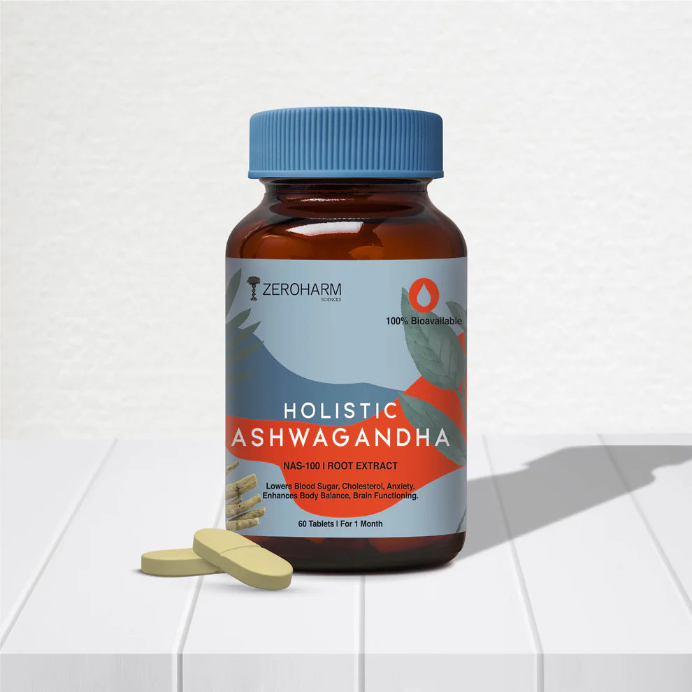 Zeroharm Holistic Ashwagandha Tablets