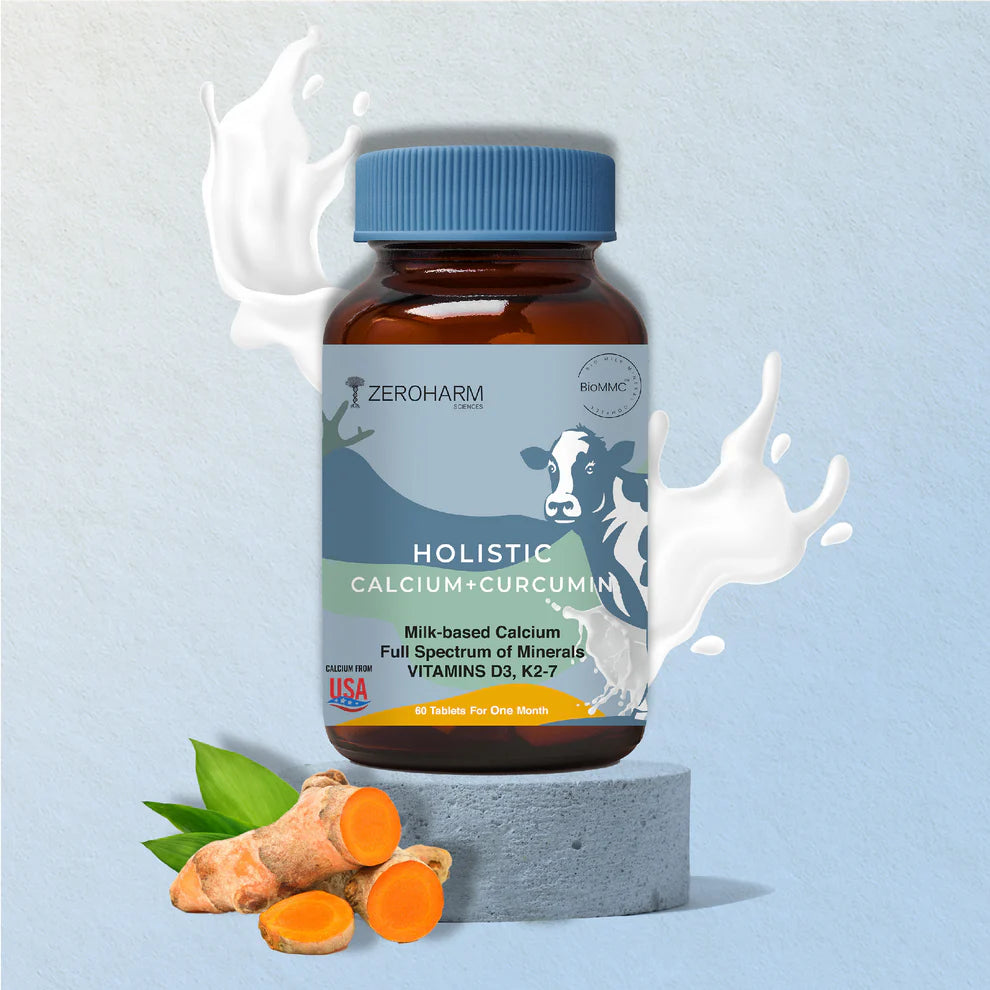 Zeroharm Holistic Calcium And Curcumin Supplements