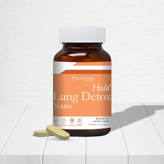 Zeroharm Holo Lung Detox Tablets For Smokers